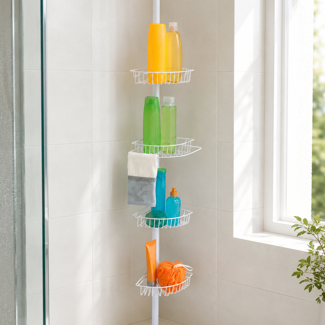 4-Tier Corner Shower Caddy
