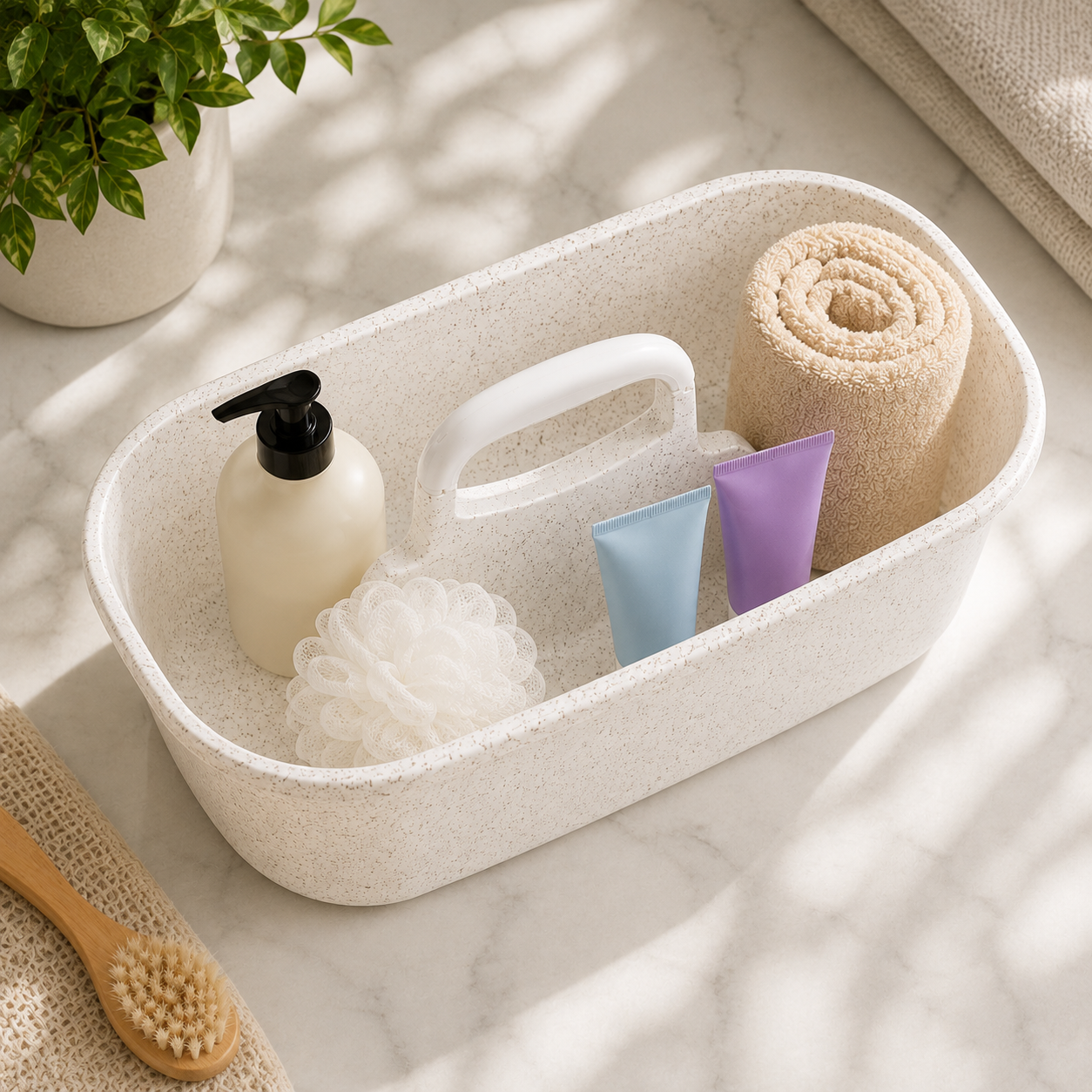 Portable Granite Shower Caddy